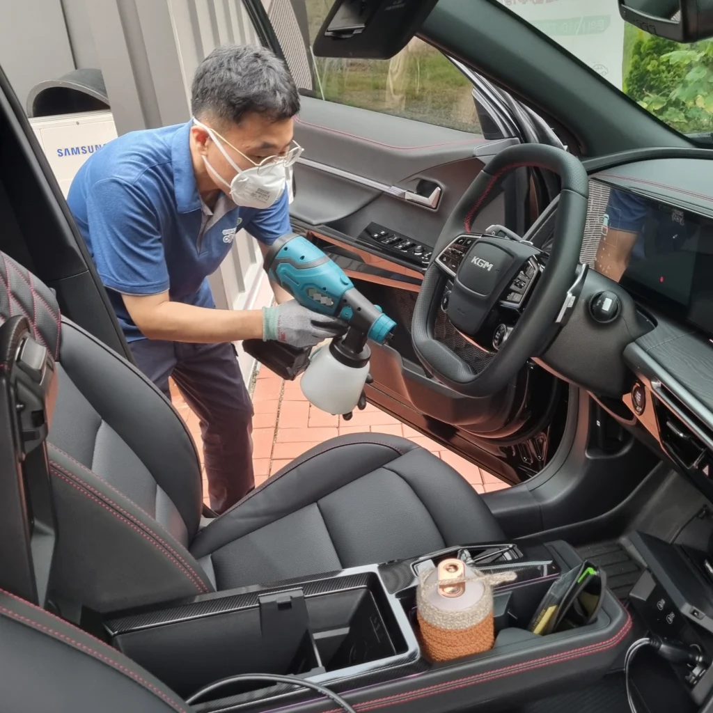 에어림 새차증후군 약품 분사